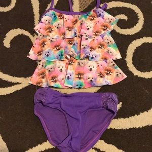 Girls justice bathing suit